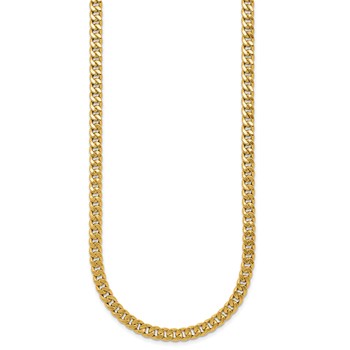 Leslie's 14K Polished Curb Link Necklace