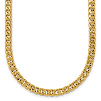 Leslie's 14K Polished Curb Link Necklace — alternate view