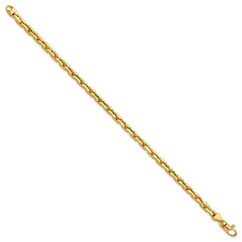 Leslie's 14K Polished Fancy Link Bracelet — alternate view