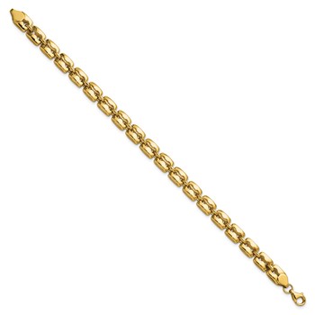 Leslie's 14K Polished Fancy Link Bracelet — alternate view