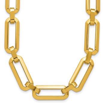 Leslie's 14K Polished Fancy Link Necklace
