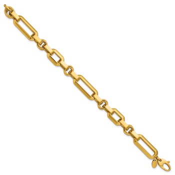 Leslie's 14K Polished Fancy Link Bracelet — alternate view