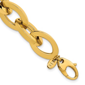 Leslie's 14K Polished Fancy Link Bracelet