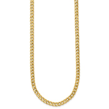 Leslie's 14K Polished Fancy Link Necklace — alternate view