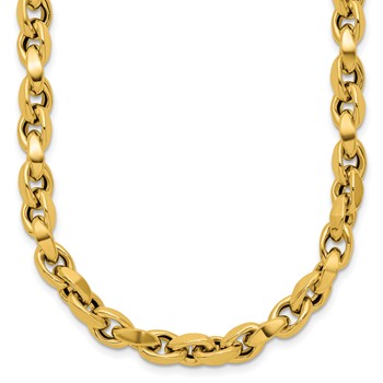 Leslie's 14K Polished Fancy Link Necklace