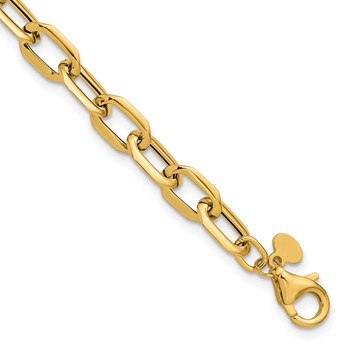 Leslie's 14K Polished Fancy Link Bracelet