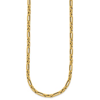 Leslie's 14K Polished Fancy Link Necklace — alternate view