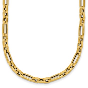 Leslie's 14K Polished Fancy Link Necklace