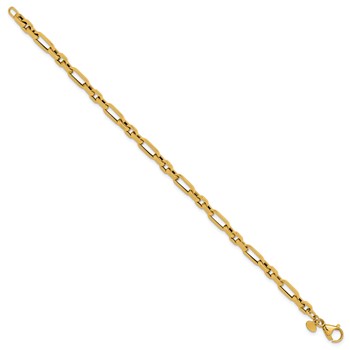 Leslie's 14K Polished Fancy Link Bracelet — alternate view
