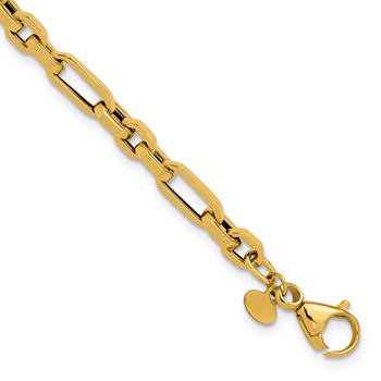 Leslie's 14K Polished Fancy Link Bracelet