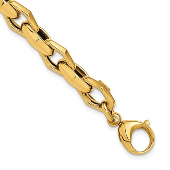 Leslie's 14K Polished Fancy Link Bracelet