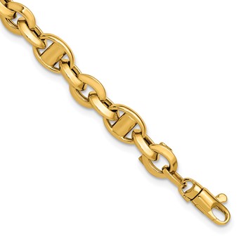 Leslie's 14K Polished Fancy Link Bracelet