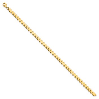 Leslie's 14K Polished Fancy Bracelet — alternate view