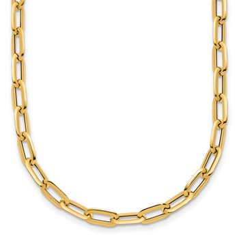 Leslie's 14K Polished Fancy Link Necklace