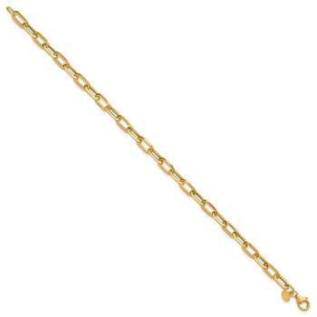 Leslie's 14K Polished Fancy Link Bracelet — alternate view