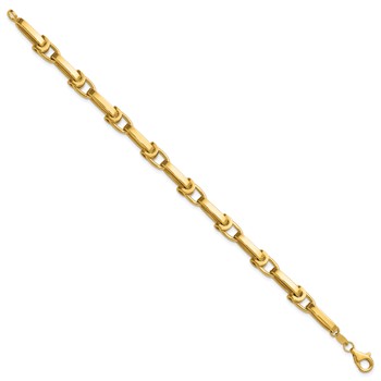 Leslie's 14K Polished Fancy Link Bracelet — alternate view