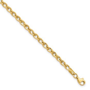 Leslie's 14K Polished Link Bracelet