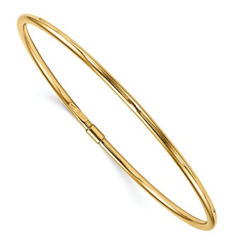 Leslie's 14K Polished Slip-on Bangle
