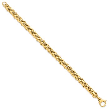 Leslie's 14K Polished Fancy Link Bracelet — alternate view