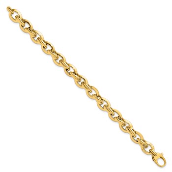 Leslie's 14K Polished Fancy Link Bracelet — alternate view