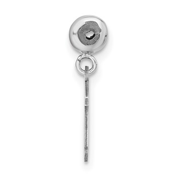 Sterling Silver Rhodium-plated MeMi 16 Charm — alternate view