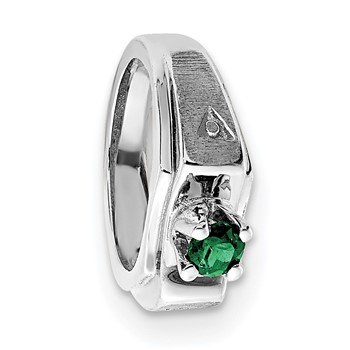 10kw Birthstone Pendant Emerald (MAY)