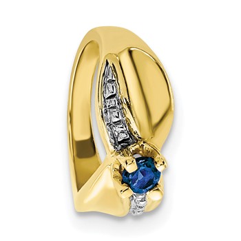 10ky Birthstone Pendant Sapphire (SEPT)