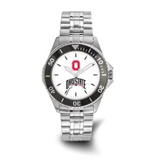 Ohio State LogoArt Men\'s Silver & Gold Watch (needs battery) LogoArt Ohio State University Pro Gold-tone Gents Quartz  main image 4