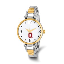 Ohio State LogoArt Men\'s Silver & Gold Watch (needs battery) LogoArt Ohio State University Pro Gold-tone Gents Quartz  main image 2