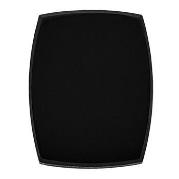 12X9mm Long Cushion, Buff Top, Flat Bottom Onyx