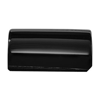 16x11mm Rectangle Onyx BTFB, Domed — alternate view