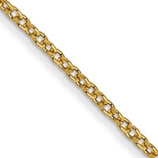 14K Solid Yellow Gold Jump Ring Round Open 2.5mm - 5.5mm Chain End 1 Piece  USA - Findings Outlet