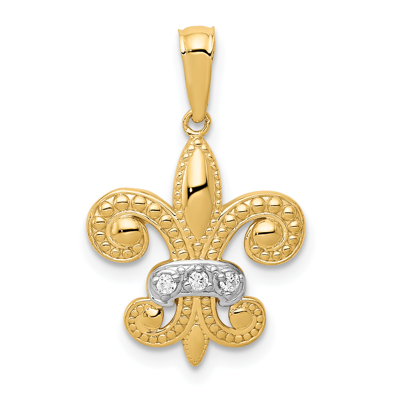 Fleur de lis on sale pendant