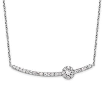 Sterling Silver CZ Fashion Necklace
