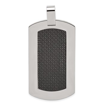 Stainless Steel Dog Tag Pendant on Chain