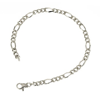 Herco Platinum Figaro Link 4.8mm