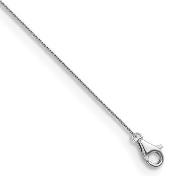 Herco Platinum Solid 0.7mm Wheat 18 inch Chain