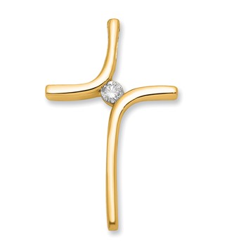 10ky Diamond Cross - NO CHAIN