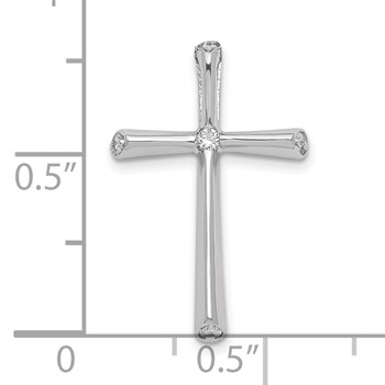10K WG PENDANT 1-.055, 4-.015 RD DIAS. No chain, Dia: CST (RDI) Mel:F53 — alternate view