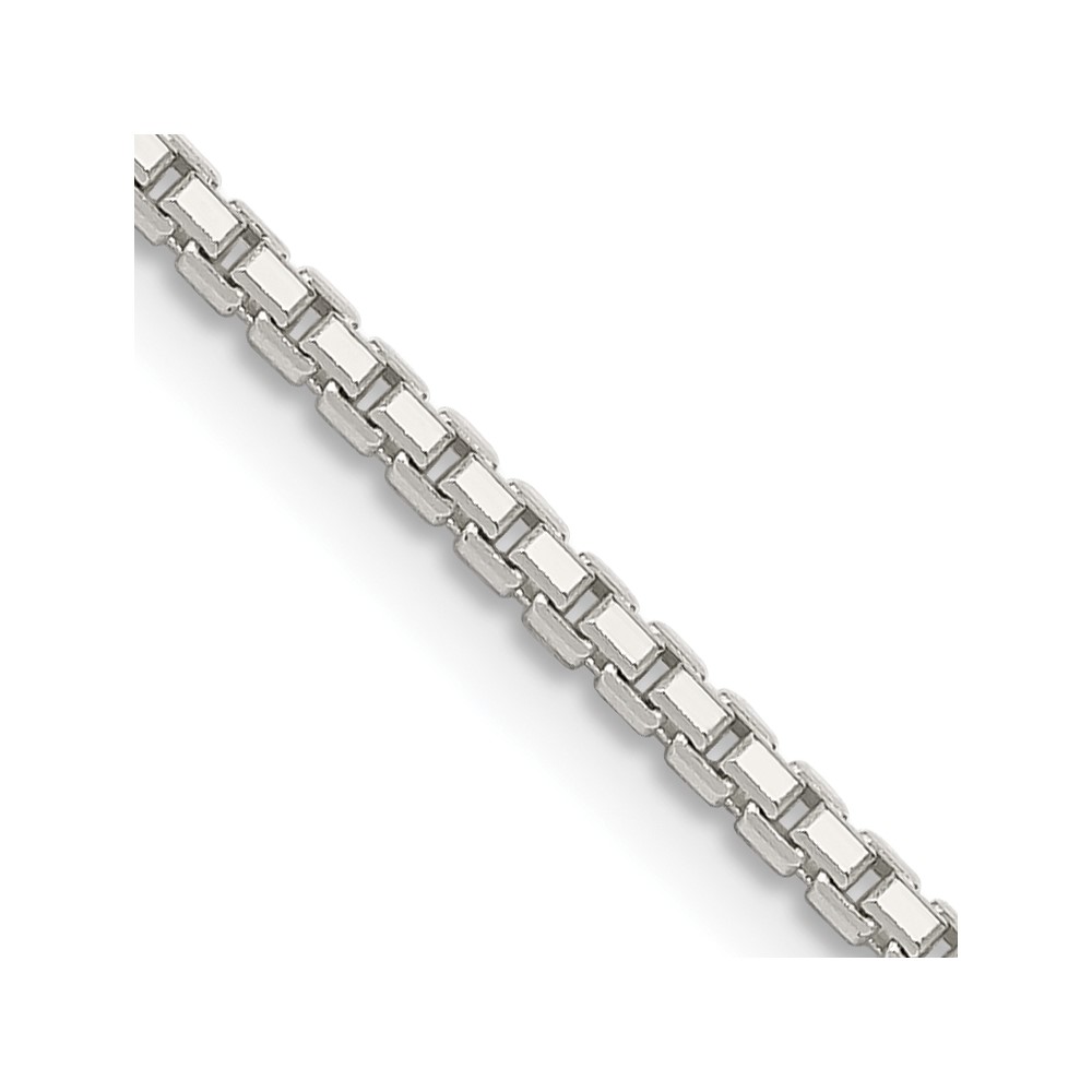 Sterling Silver 1.7mm 8 Sided Box Chain
