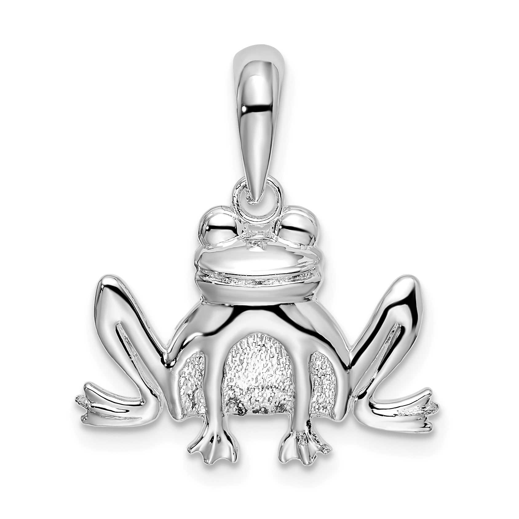 Frog - Silver Pendant – Lattimer Gallery