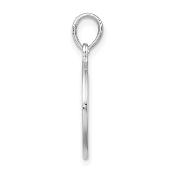 De-Ani Sterling Silver Rhodium-Plated Cut-Out Tree of Life Pendant — alternate view