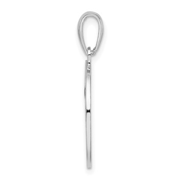 De-Ani Sterling Silver Rhodium-Plated Enameled Traverse City Michigan with Grapes Pendant — alternate view