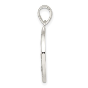 Sterling Silver Hummingbird Pendant — alternate view