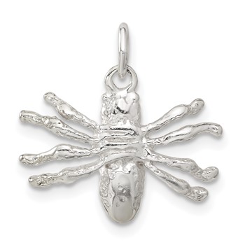 Sterling Silver Spider Charm