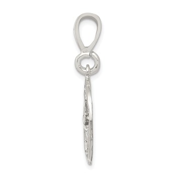Sterling Silver Music Staff Charm — alternate view