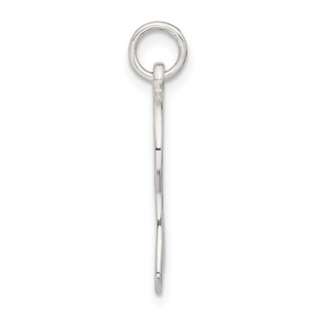 Sterling Silver Hair Dryer Charm — alternate view