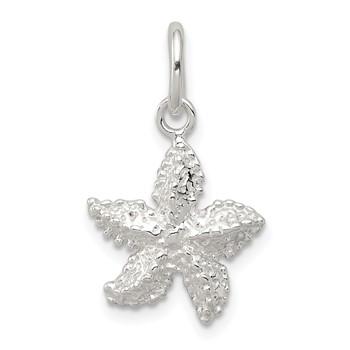 Sterling Silver Starfish Charm