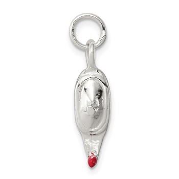 Sterling Silver Lamp of Knowledge Charm — alternate view