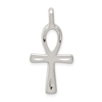 Sterling Silver Ankh Cross Pendant